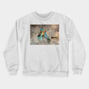 European bee-eater (Merops apiaster) Crewneck Sweatshirt